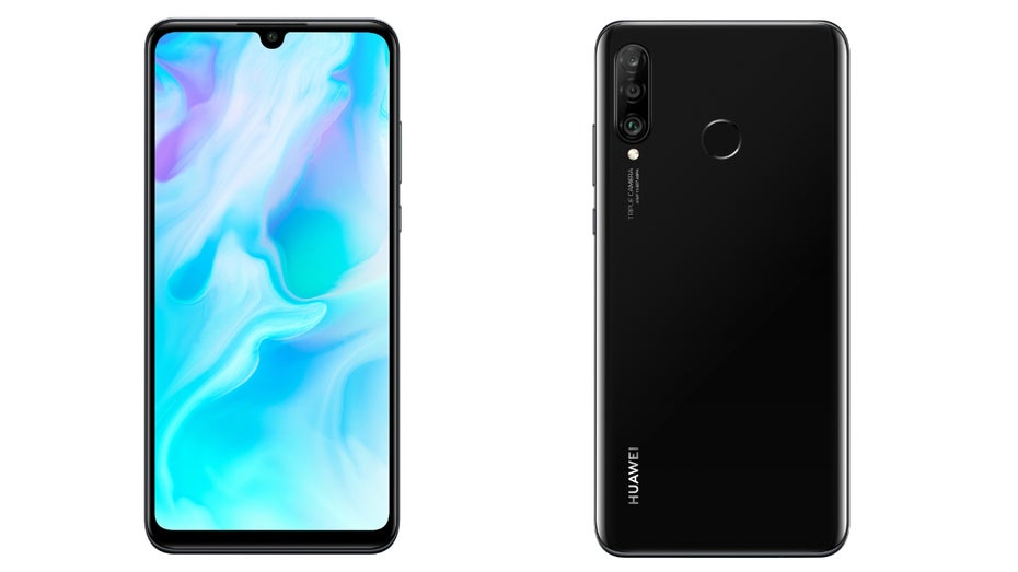 Huawei P30 Lite in Schwarz. (Bild: Huawei)