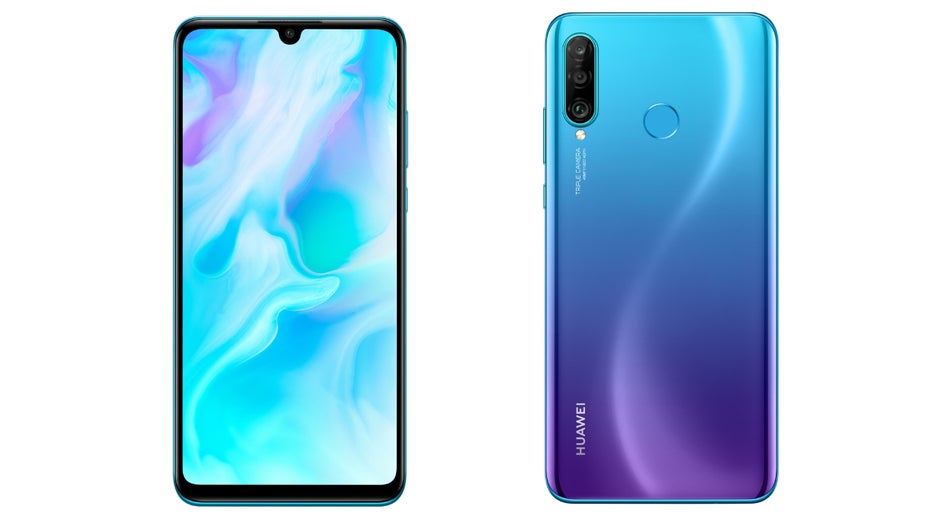 Huawei P30 Lite in Peacock Blue. (Bild: Huawei)