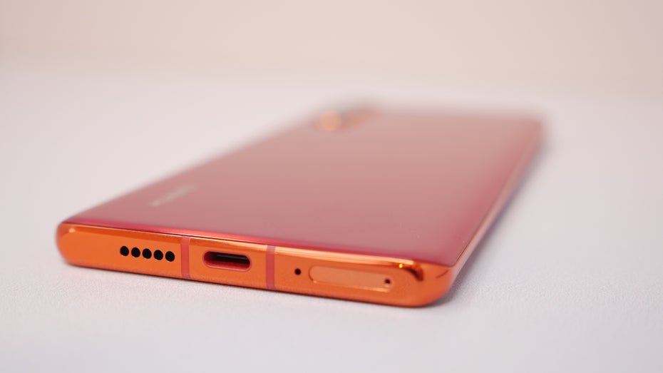 Huawei P30 Pro: Der Monolautsprecher ist auf der Unterseite verbaut. (Foto: t3n)