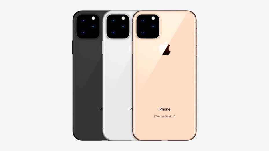 So könnte das 2019er iPhone aussehen. (Mockup: Venja Geskin)