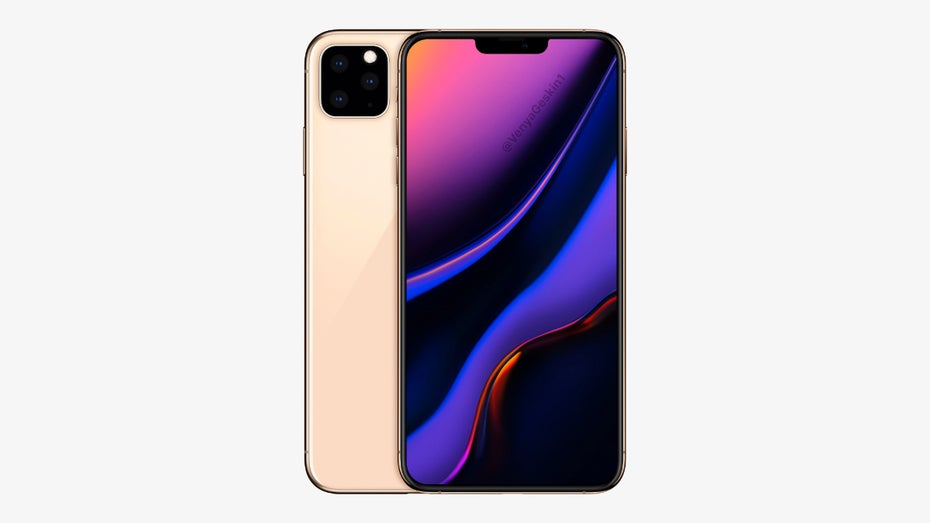 So könnte das 2019er iPhone aussehen. (Mockup: Venja Geskin)