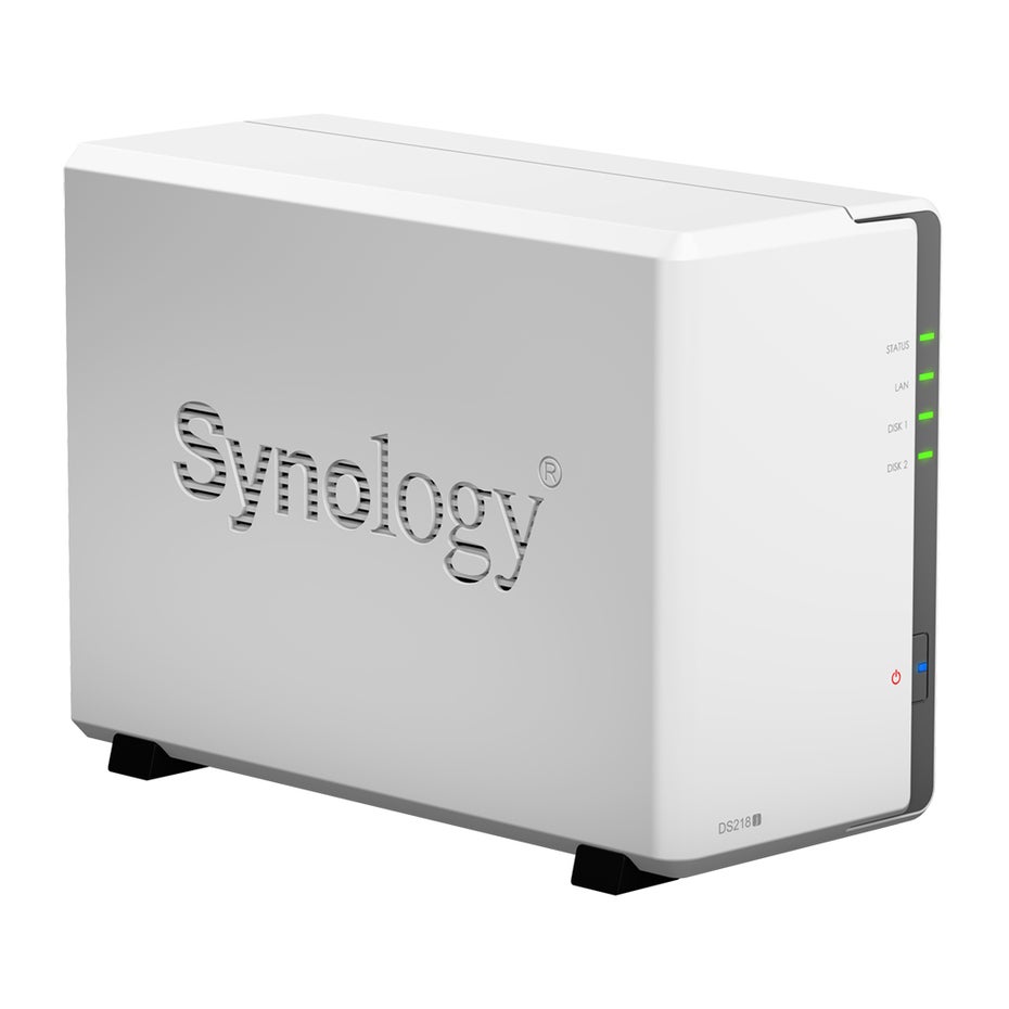 Sieger-NAS für zwei Festplatten:  Synology Diskstation DS218J. (Bild: Synology)