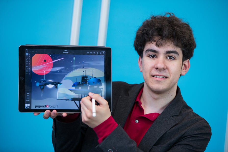 Vladimir Danila entwickelte eine Grafik-App fürs iPad – jetzt erhält er Geld von Silicon-Valley-Star Florian Leibert. (Foto: dpa)