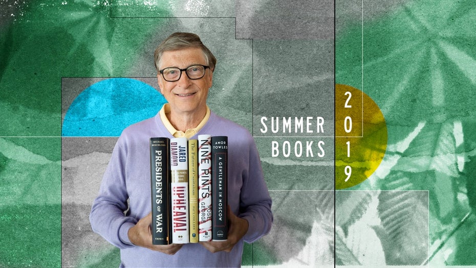 Diese 5 Bücher solltest du im Urlaub lesen – meint Bill Gates