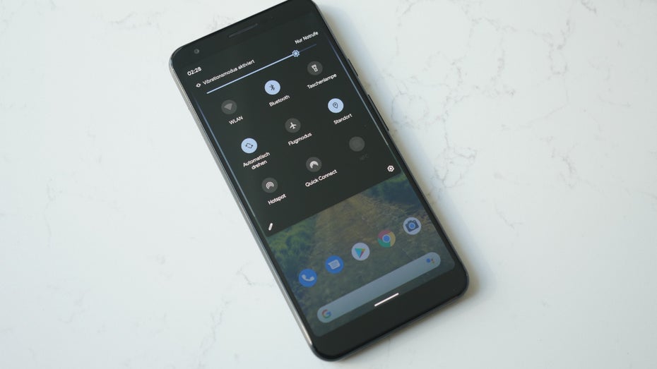 Android 10 Q: Der Dark Mode ist da. (Foto: t3n)