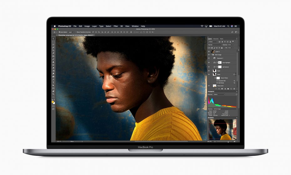 Apple Macbook Pro mit Touch-Bar 2019. (Bild: Apple)