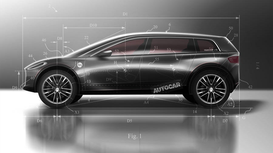 Patente zeigen, wie ein Elektroauto von Staubsaugerkonzern Dyson aussehen könnte