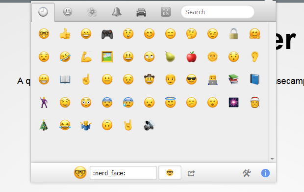 Emojis in Firefox