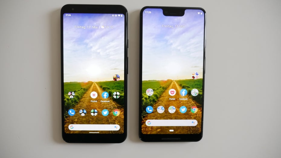 Google Pixel 3a XL vs Pixel 3 XL. (Foto: t3n)