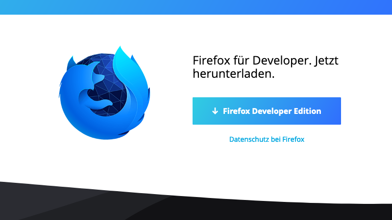 Die Firefox Developer Edition. (Screenshot: t3n) Warum die Firefox Developer Edition auch in deinen Werkzeugkasten gehört