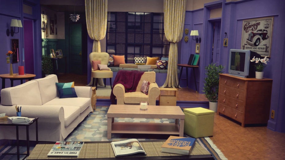 Ikea-WG: Monica's Apartment aus "Friends"