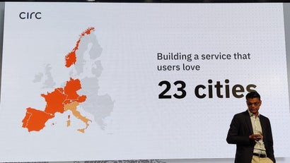 Circ E-Scooter: In 23 Städten aktiv. (Foto: t3n)