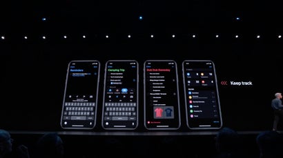 Der Dunkelmodus von iOS 13. (Screenshot: t3n; Apple)