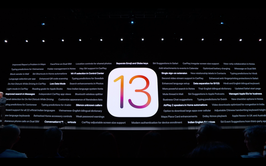 iOS 13 kommt mit vielen neuen Funktionen. (Screenshot:t3n)