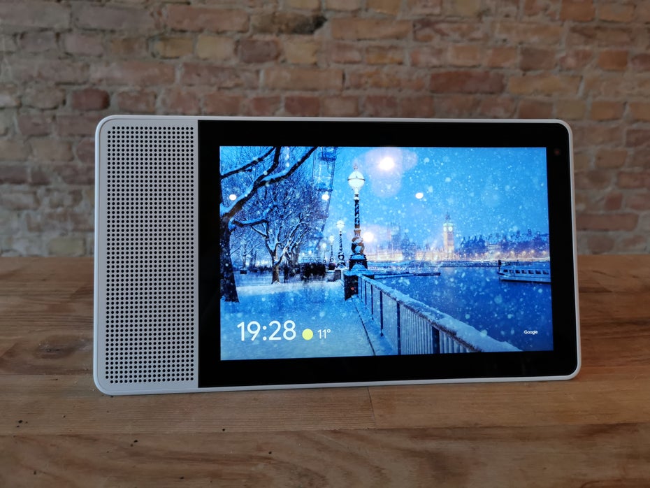 Lenovo Smart Display mit 10-Zoll-Display. (Foto: t3n)