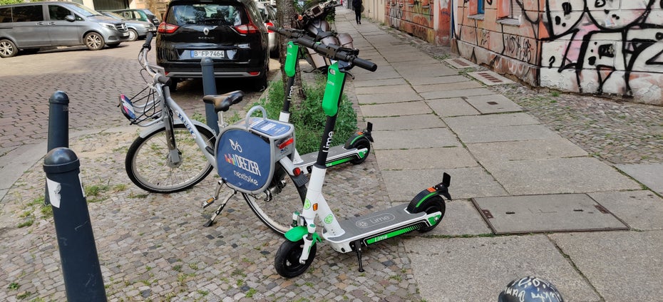 Lime E-Scooter. (Foto: t3n)