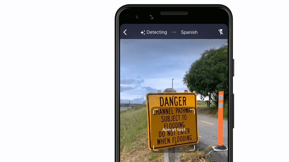 Google verbessert die Kamera-Übersetzung von Translate