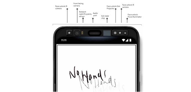 Pixel 4 kommt mit Soli-Technologie und Face Unlock