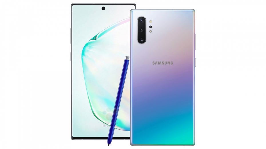 Geleakt: Das Samsung Galaxy Note 10 Plus. (Bild: Winfuture)