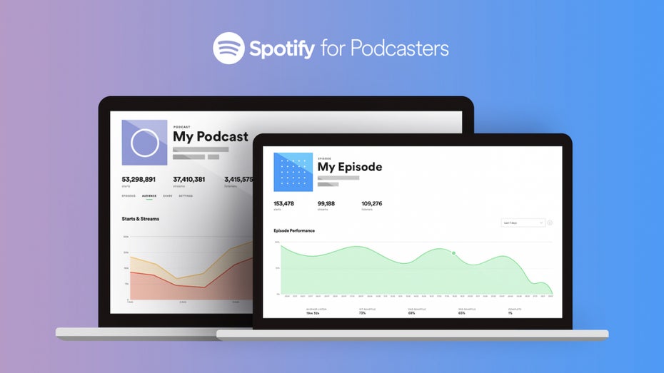 Spotify for Podcasters: Dashboard mit Analytics geht an den Start Spotify for Podcasters: Dashboard mit Analytics geht an den Start