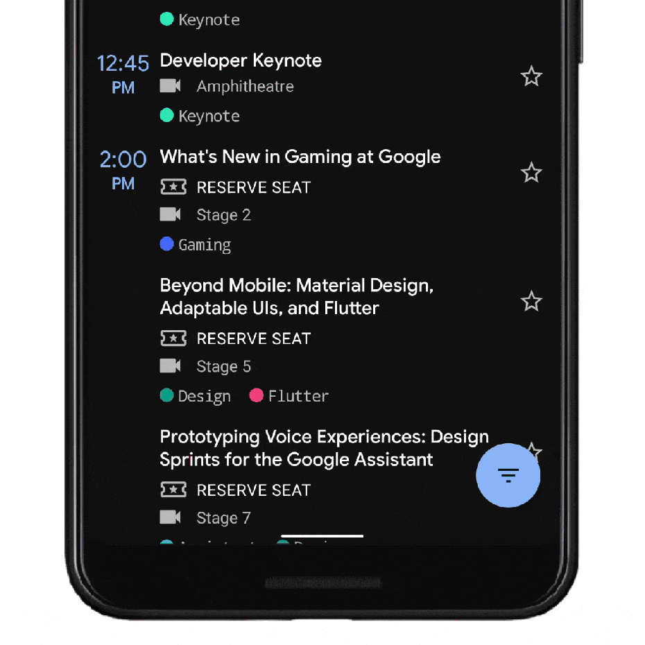Android 10 mit neuer Gestensteuerung. (Bild: Google)