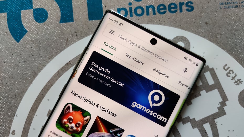 Google Play Store Redesign 2019. (Foto: t3n)