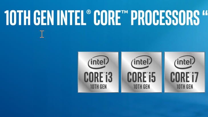 Comet Lake: Neue Chips mit alter Architektur sind da. (Screenshot: Intel/t3n) Comet Lake: Neue Intel-Prozessoren der zehnten Generation sind da