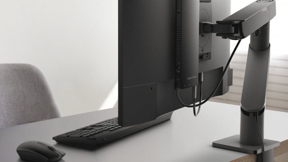 Optiplex 7070 Ultra: Dell steckt modularen PC in den Monitorfuß