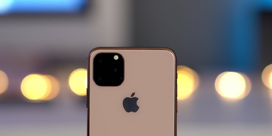 Mit Triple-Cam auf der Rückseite: So soll das iPhone 11 (Max) aussehen. (Bild: 9to5 Mac)