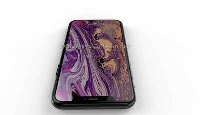 So könnte das 2019er iPhone aussehen. (Render: Onleaks; Cashcaro))