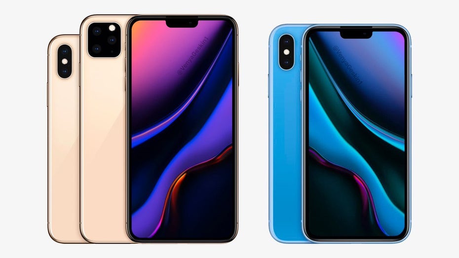 Leak: Die iPhone XI Familie. (Bild. Venja Geskin)