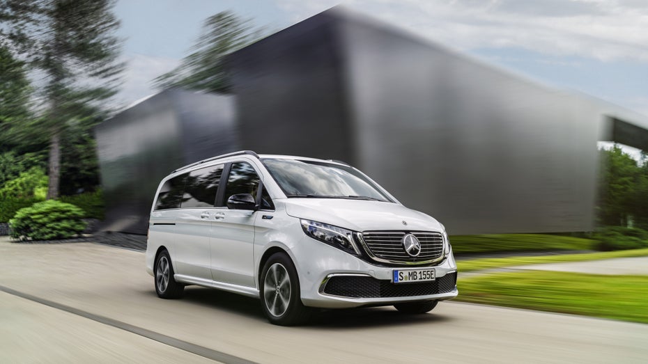 Mercedes Benz EQV. (Foto: Daimler) Elektro-Van Mercedes EQV muss zurück in die Werkstatt