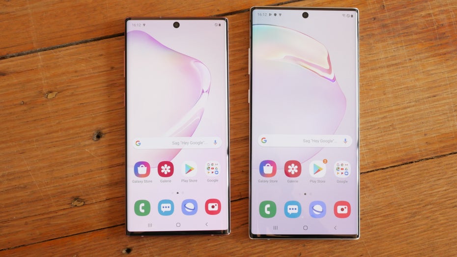 Samsung Galaxy Note 10 und Note 10 Plus im Hands-on. (Foto: t3n)