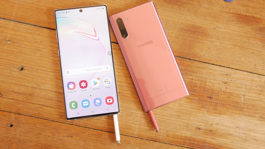 Samsung Galaxy Note 10 und Note 10 Plus im Hands-on. (Foto: t3n)