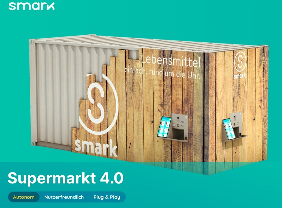 Die Smarkbox von Smark: Autonomer Laden im Seecontainer