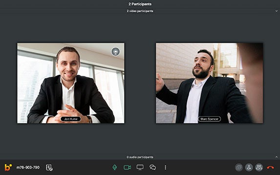 Blizz von Teamviewer möchte besonders durch simple Videokonferenzen mit hoher Videoqualität glänzen. (Screenshot: Blizz)