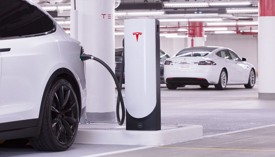 Tesla Supercharger. (Foto: Tesla)