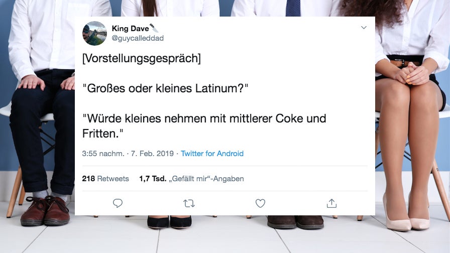 Vorstellungsgespräch: 13 witzige Tweets zu dummen Fragen