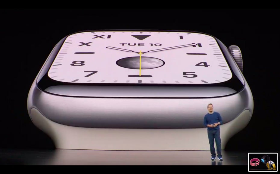 Apple Watch 5 in der Titan-Ausführung