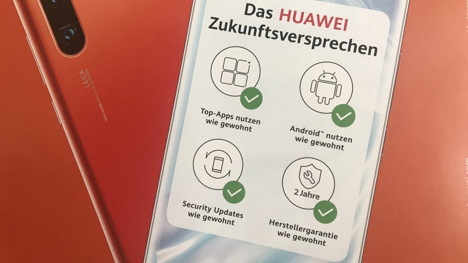 Das „Huawei-Zukunftsversprechen“ – aber können Nutzer damit wirklich etwas einfordern? (Foto: t3n) Was Huaweis Android-Garantien wert sind