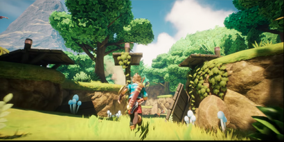 Screenshot von „Oceanhorn 2: Knights of the Lost Realm“ auf Apple Arcade.