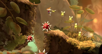 Screenshot von „Rayman Mini“ auf Apple Arcade.