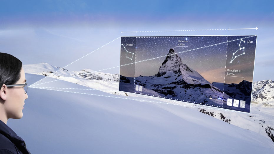 AR-Brillen benötigen durchsichtiges Glas, das dennoch als Display taugt. (Foto: Schott) Preissturz durch neue Technologie: AR-Brillen auf dem Weg zum Massenmarkt