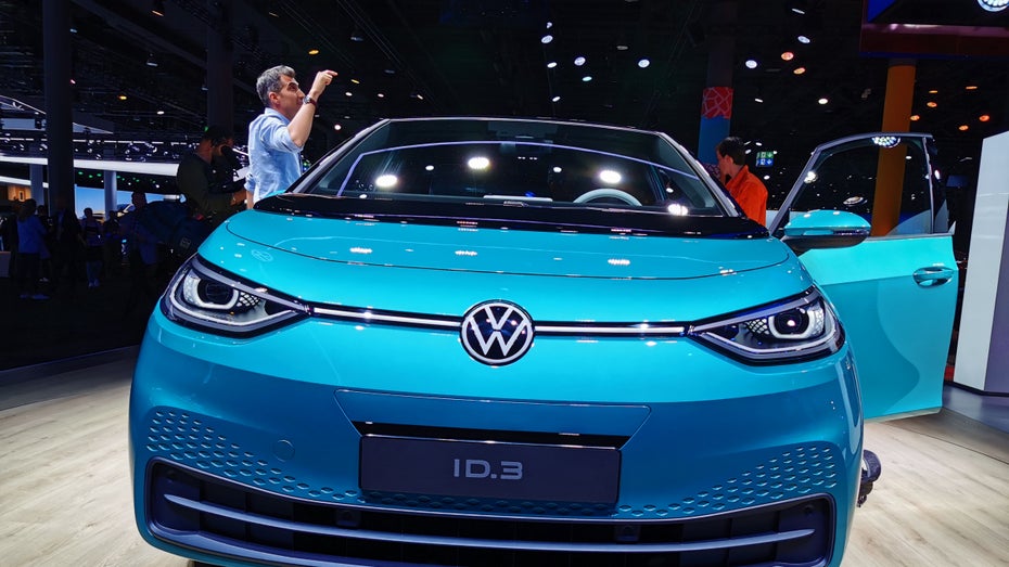 VW ID3. (Foto: t3n) VW beginnt mit Produktion des Elektroautos ID3