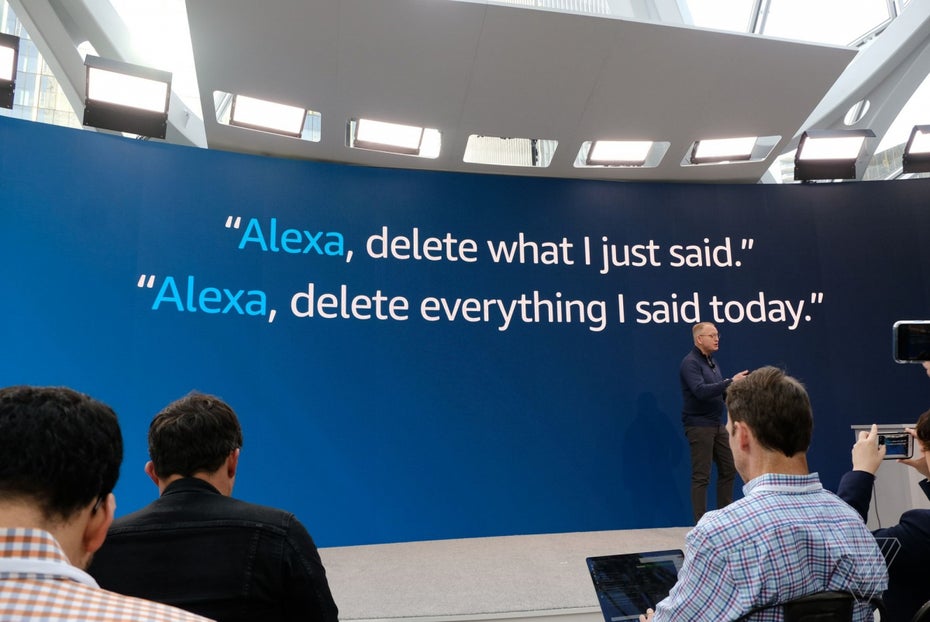 Alexa löscht Nutzerdaten auf Zuruf