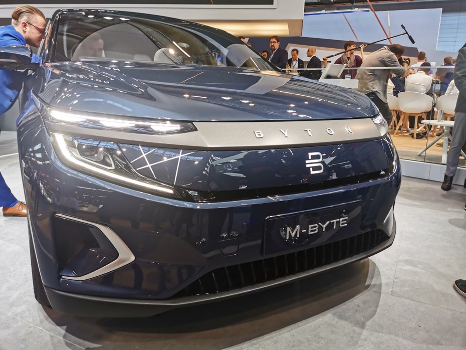 Byton M-Byte auf der IAA 2019. (Foto: t3n)