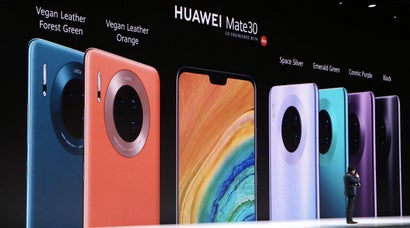 Huawei Mate 30 Farben. (Screenshot: t3n)