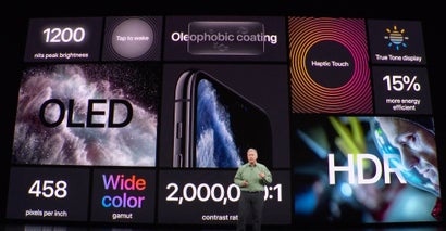 iPhone 11 Pro und Max – die Display-Features. (Screenshot: t3n)