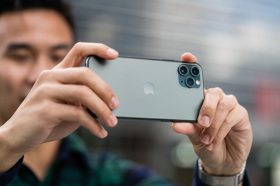 iPhone 11 Pro im Test bei Mashable. (Foto: Mashable)