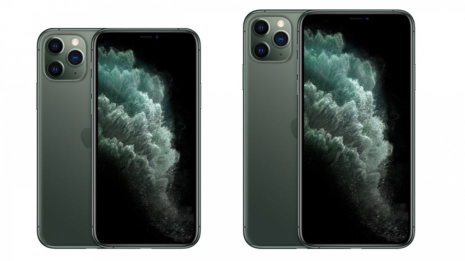 iPhone 11 Pro und 11 Pro Max in Nachtgrün. (Bild: Apple)